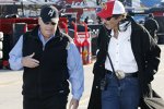 Rick Hendrick und Richard Petty im Gespräch