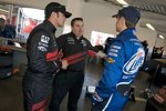 Diskussion bei Penske: David Stremme Kurt Busch