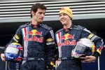 Mark Webber und Sebastian Vettel (Red Bull) 