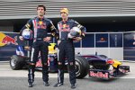 Mark Webber und Sebastian Vettel (Red Bull) 