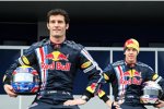 Mark Webber und Sebastian Vettel (Red Bull) 