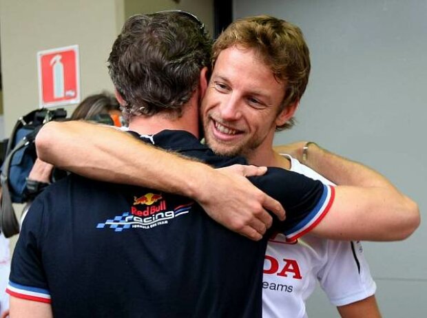 Titel-Bild zur News: Jenson Button, David Coulthard, São Paulo, Autodromo Jose Carlos Pace, Interlagos