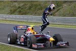 Sebastian Vettel (Red Bull) blieb erneut stehen