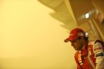 Felipe Massa (Ferrari) im Sandsturm in Bahrain