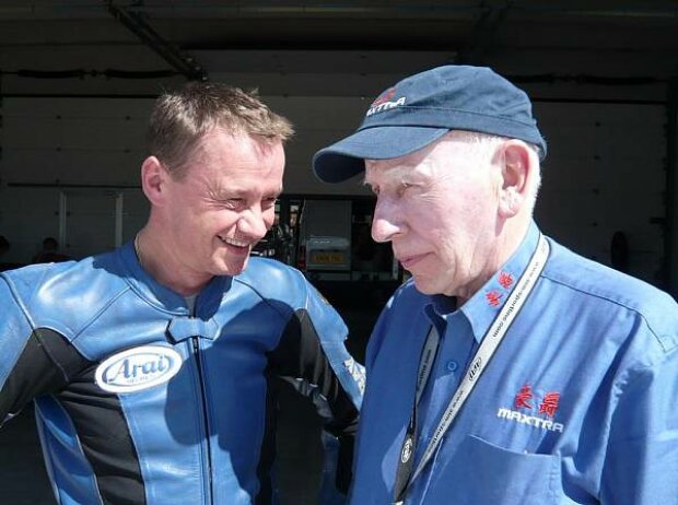 Michael Wilcox und John Surtees