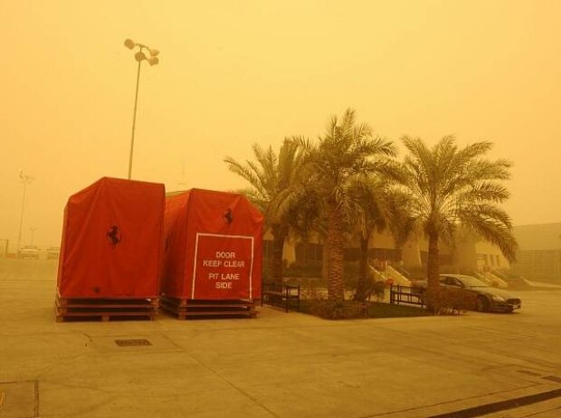 Titel-Bild zur News: Sandsturm in Bahrain