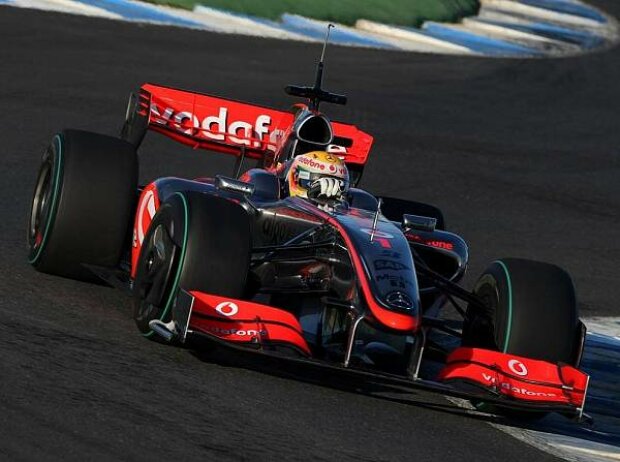 Titel-Bild zur News: Lewis Hamilton, Jerez, Circuit de Jerez