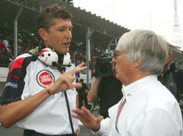 Nick Fry und Bernie Ecclestone