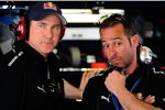 Red-Bull-Rennchef Elton Sawyer im Gespräch mit Scott Speeds Crewcheif Jimmy Elledge