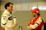 Felipe Massa Robert Kubica (Ferrari) (BMW Sauber F1 Team) 