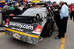 Ryan Newman mit seinem zweiten beschädigten Daytona-Fahrzeug