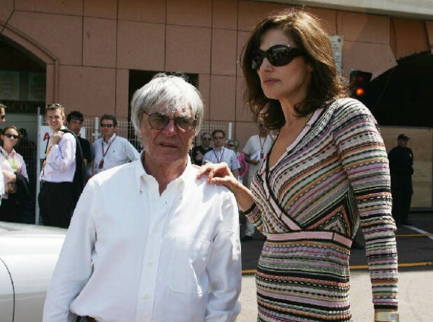 Bernie mit Slavica Ecclestone