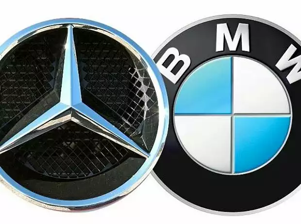 Titel-Bild zur News: Mercedes- und BMW-Logo