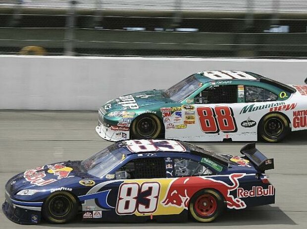 Brian Vickers Dale Earnhardt Jr.