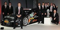 Das komplette Audi-Werksteam für die DTM Saison 2009