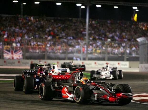 Titel-Bild zur News: Lewis Hamilton, Singapur, Marina Bay Street Circuit