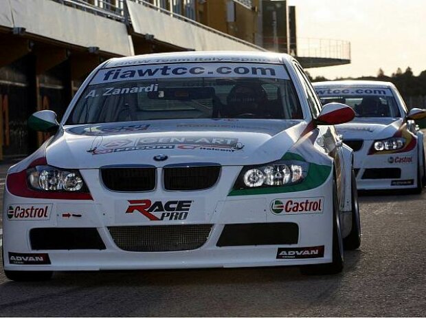 Sergio Hernandez, Alessandro Zanardi, Valencia, Circuit Comunitat Ricardo Tormo Sergio Hernandez, Alessandro Zanardi, Valencia, Circuit Comunitat Ricardo Tormo