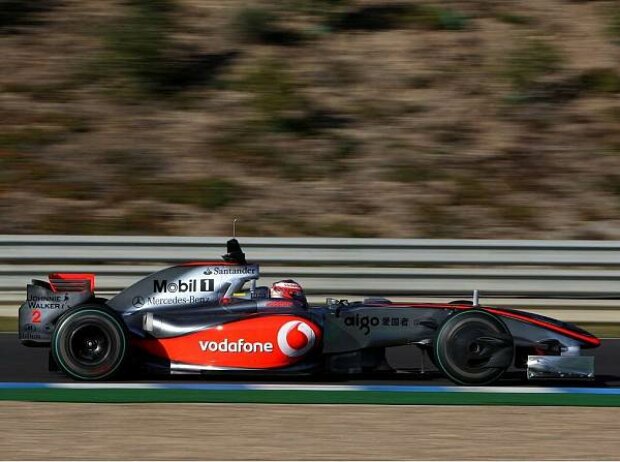 Titel-Bild zur News: Heikki Kovalainen, Jerez, Circuit de Jerez