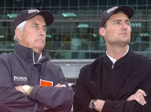 Roger Penske Tim Cindric Titel-Bild zur News: Roger Penske Tim Cindric