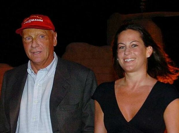 Niki und Birgit Lauda Niki und Birgit Lauda