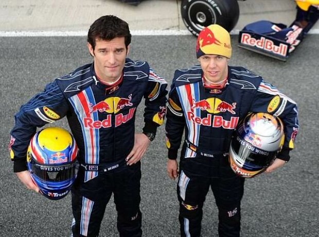 Titel-Bild zur News: Mark Webber, Sebastian VettelJerez, Circuit de Jerez