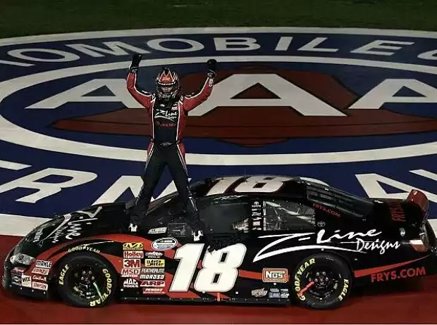 Titel-Bild zur News: Kyle Busch Fontana, California Speedway