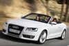 Bild zum Inhalt: Auch das Audi A5 Cabrio kommt mit Stoffverdeck