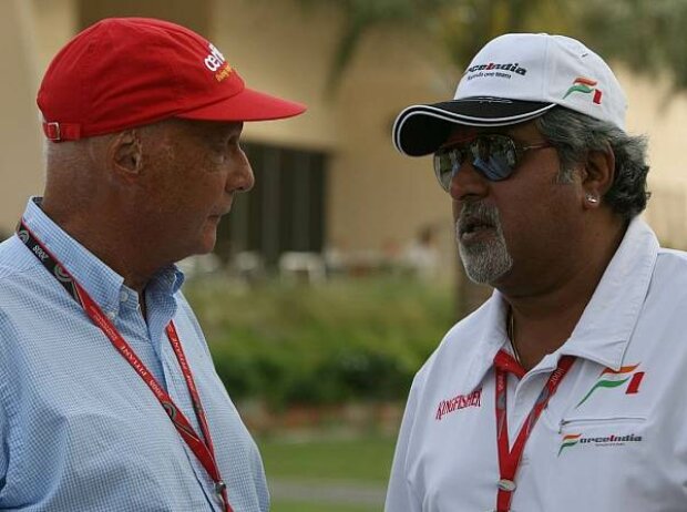 Titel-Bild zur News: Niki Lauda und Vijay Mallya