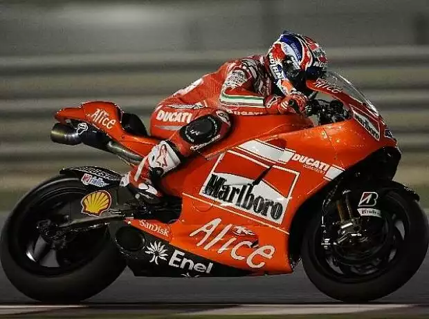 Casey Stoner, Doha, Losail Circuit Titel-Bild zur News: Casey Stoner, Doha, Losail Circuit