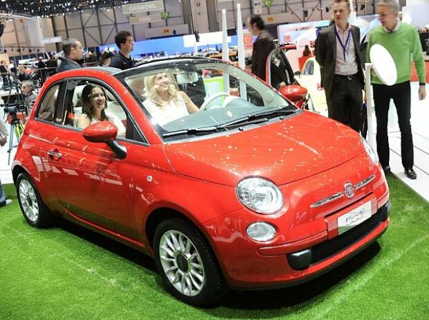 Titel-Bild zur News: Fiat 500 C Genf