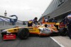 Bild zum Inhalt: Regen behindert Tests - Bestzeit für Alonso