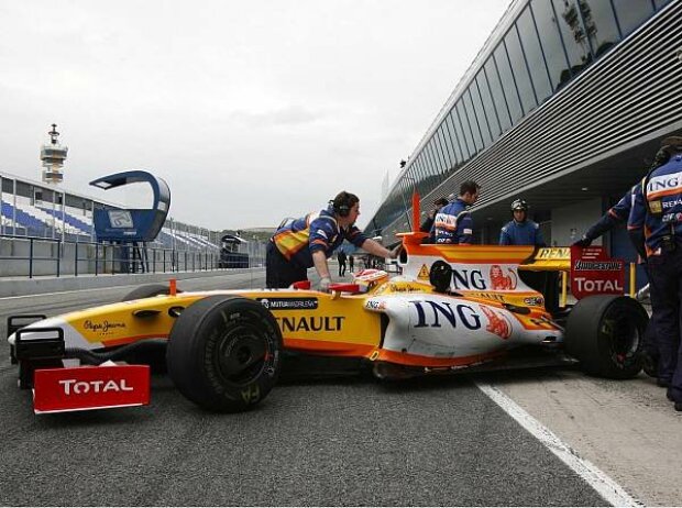 Titel-Bild zur News: Fernando Alonso, Circuit de Jerez