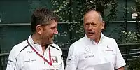 Nick Fry und Ron Dennis