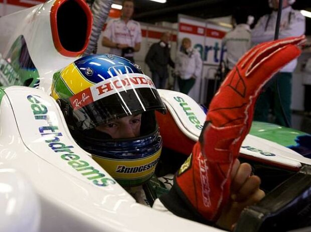 Titel-Bild zur News: Bruno Senna, Barcelona, Circuit de Catalunya
