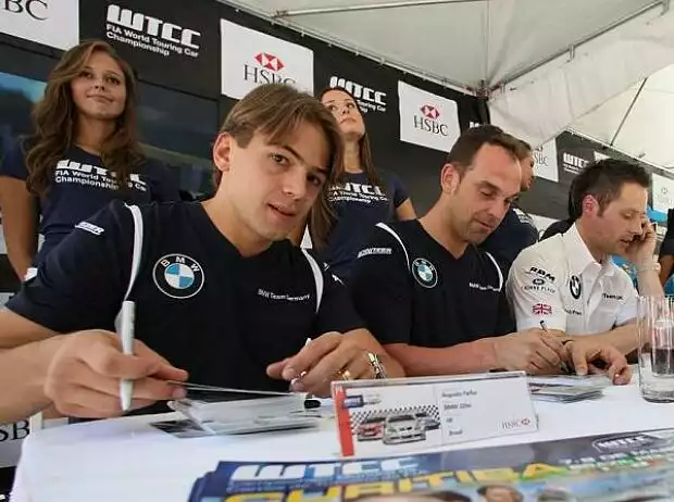 Jörg Müller, Augusto Farfus, Andy Priaulx, Curitiba, Curitiba Circuit Titel-Bild zur News: Jörg Müller, Augusto Farfus, Andy Priaulx, Curitiba, Curitiba Circuit