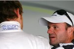 Wieder Teamkollegen: Jenson Button und Rubens Barrichello (Brawn) 