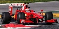 Bild zum Inhalt: Räikkönen am zweiten Barcelona-Testtag vorne