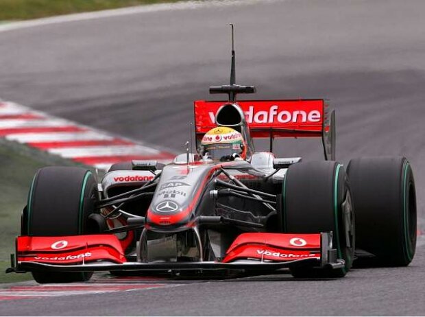 Titel-Bild zur News: Lewis HamiltonBarcelona, Circuit de Catalunya