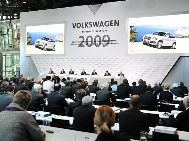Titel-Bild zur News: Volkswagen Pressekonferenz