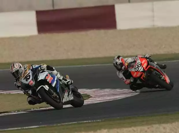 Max Neukirchner vor Shinya Nakano, Doha, Losail Circuit Titel-Bild zur News: Max Neukirchner vor Shinya Nakano, Doha, Losail Circuit