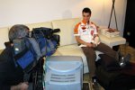 Daniel Pedrosa wurde per Video zugeschaltet