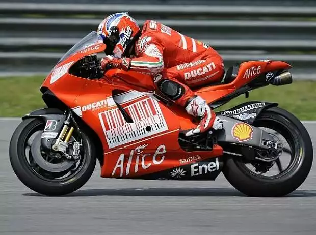 Casey Stoner, Doha, Losail Circuit Titel-Bild zur News: Casey Stoner, Doha, Losail Circuit