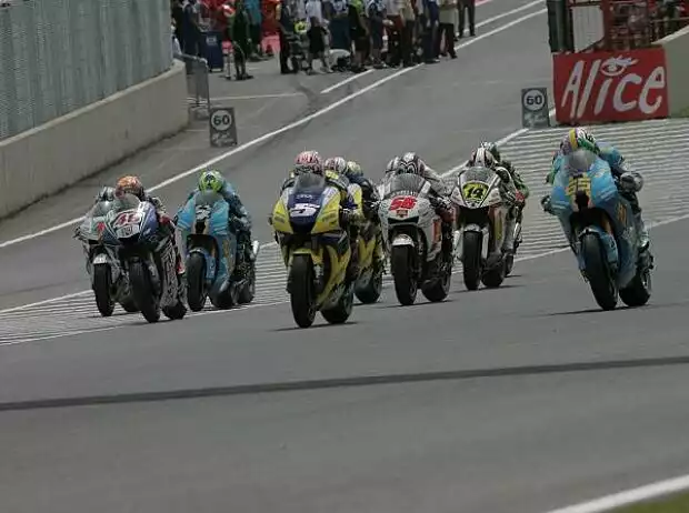 MotoGP-Start Titel-Bild zur News: MotoGP-Start