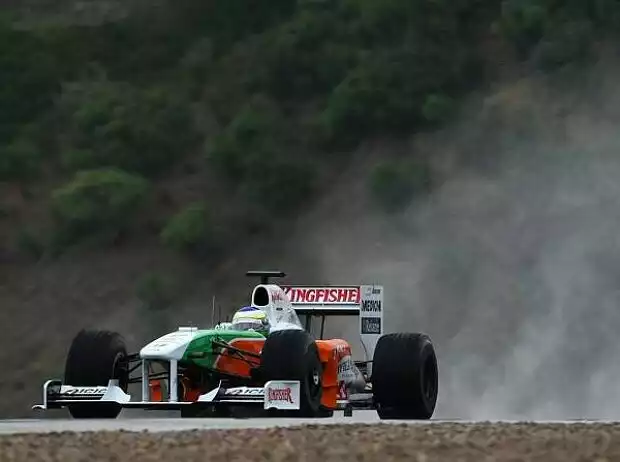 Giancarlo Fisichella, Jerez, Circuit de Jerez Titel-Bild zur News: Giancarlo Fisichella, Jerez, Circuit de Jerez