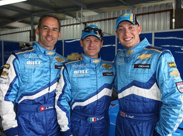 Alain Menu, Nicola Larini, Robert Huff, Miguel E. Abed, Autódromo Miguel E. Abed