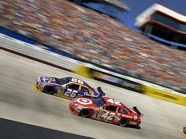 Jamie McMurray Juan Pablo Montoya Bristol, Bristol Motor Speedway