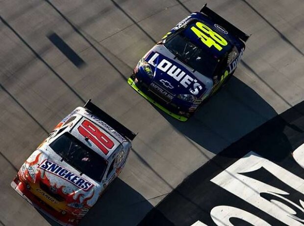 Kyle Busch, Jimmie JohnsonBristol, Bristol Motor Speedway Kyle Busch, Jimmie JohnsonBristol, Bristol Motor Speedway