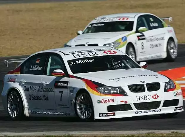 Augusto Farfus, Jörg Müller, Miguel E. Abed, Autódromo Miguel E. Abed Titel-Bild zur News: Augusto Farfus, Jörg Müller, Miguel E. Abed, Autódromo Miguel E. Abed