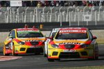 Jörg Müller, Gabriele Tarquini, Yvan Muller (SEAT) (BMW Team Germany) 