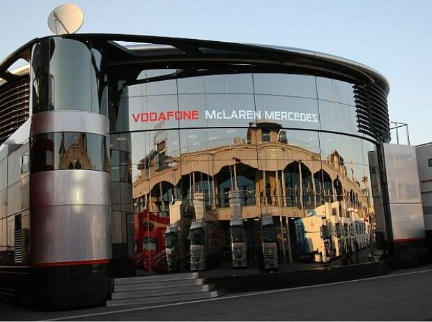 Motorhome von McLaren-Mercedes Motorhome von McLaren-Mercedes